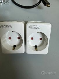 Coppia di Presa Smart WiFI con uscita USB