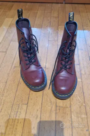 Dr martens hotsell 38 bordeaux pelle