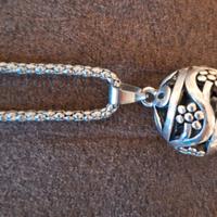 Collana "Chiama Angeli" in Acciaio Inox - Nuova