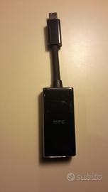 Adattatore connettore USB HTC - cuffia
