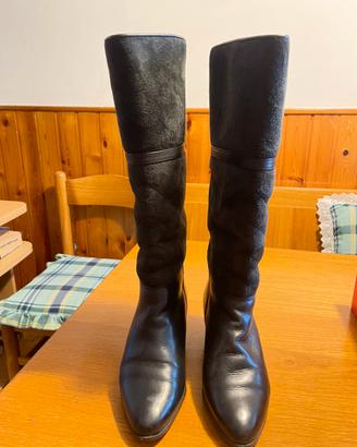 Stivali Monna Lisa vitello/shearling tg. 36