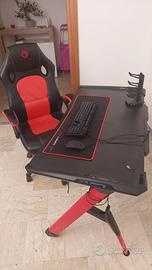 Postazione / Tavolo Gaming con accessori