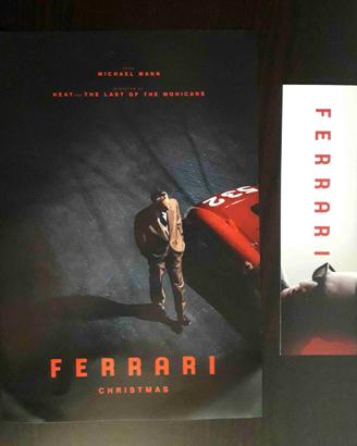 Locandina film Ferrari +segnalibro