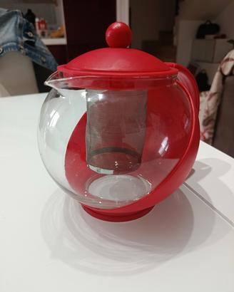 teiera rossa 