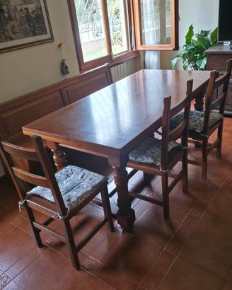 tavolo legno massello