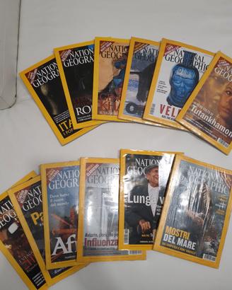 National Geographic 2005 completa con raccoglitori