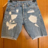 Jeans Shorts Denim Levi's corti 501 Original W31