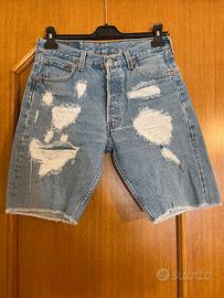 Jeans Shorts Denim Levi's corti 501 Original W31