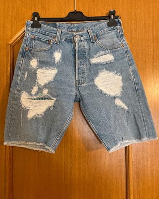 Jeans Shorts Denim Levi's corti 501 Original W31
