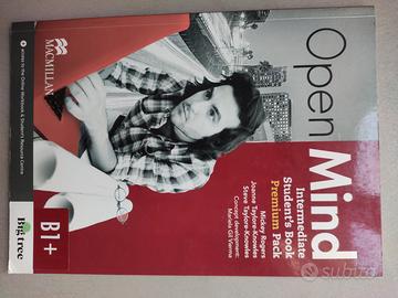 Libro di testo inglese Open Mind intermediate (B1)
