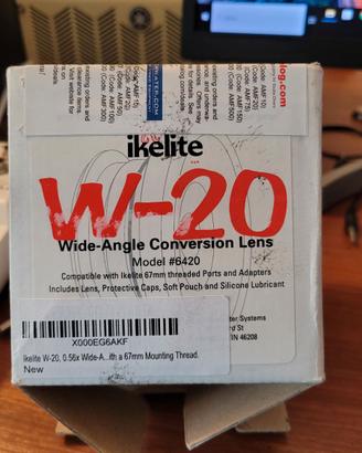 Obiettivo grandangolare Ikelite W-20