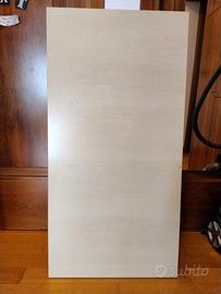 Piano per scrivania laminato betulla chiaro