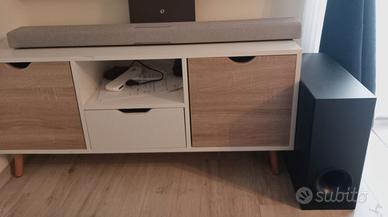 Soundbar e subwoofer Yamaha