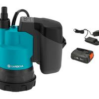 GARDENA - POMPA SOMMERSA A BATTERIA