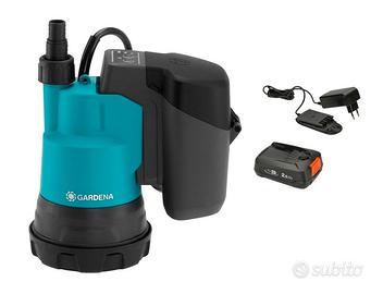 GARDENA - POMPA SOMMERSA A BATTERIA