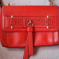 Moschino Love borsa da spalla color rosso