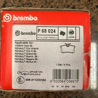 Set pastiglie dei freni posteriori