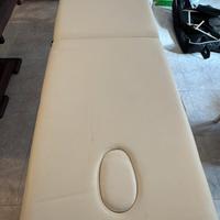 Lettino portatile per madsaggi e fisioterapia