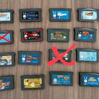 Cartucce Gameboy Advance 