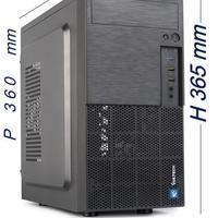 mini pc I3-10105 nuovo grafica video scuola asrock