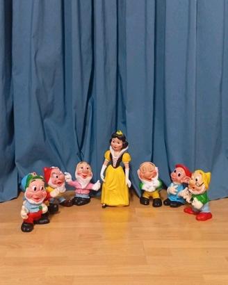 Biancaneve e i 7 Nani Ledraplastic – Set Completo 