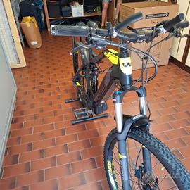 e.bike bi ammortizzata e portabici 150 euro
