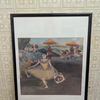 Cornice con dipinto di Edgar Devas