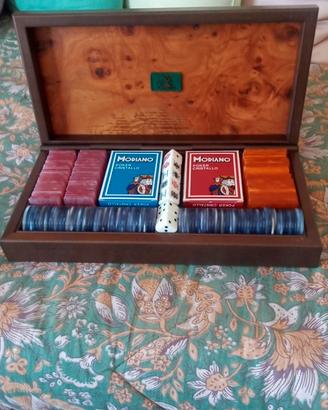 set r giuochi di carte ,dadi ,fishes Completo
