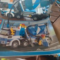 lego city betoniera blu 