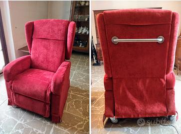 Poltrona elettrica alzapersona anziani e disabili