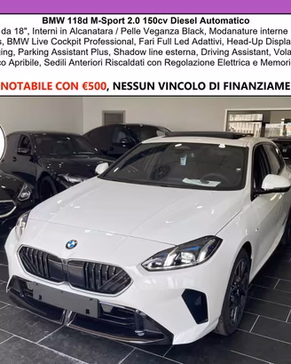 BMW Serie 1 118d M-Sport Tetto C18" msport New Mo