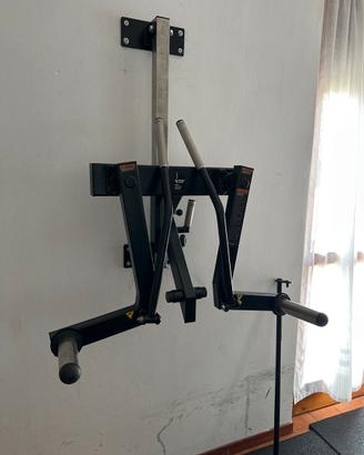 Lateral raise machine delts