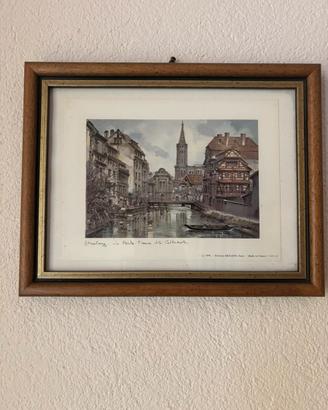 Quadro vintage  stramburgo 1978