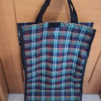 carrello per la spesa con ruote ripiegabili nuovo