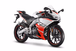 APRILIA RS 125 E5+ KINGSNAKE WHITE N27877