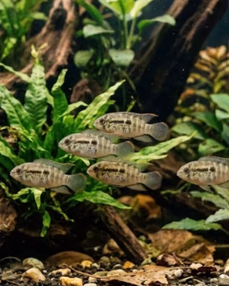 ciclidi nani pacifici, laetacara curviceps