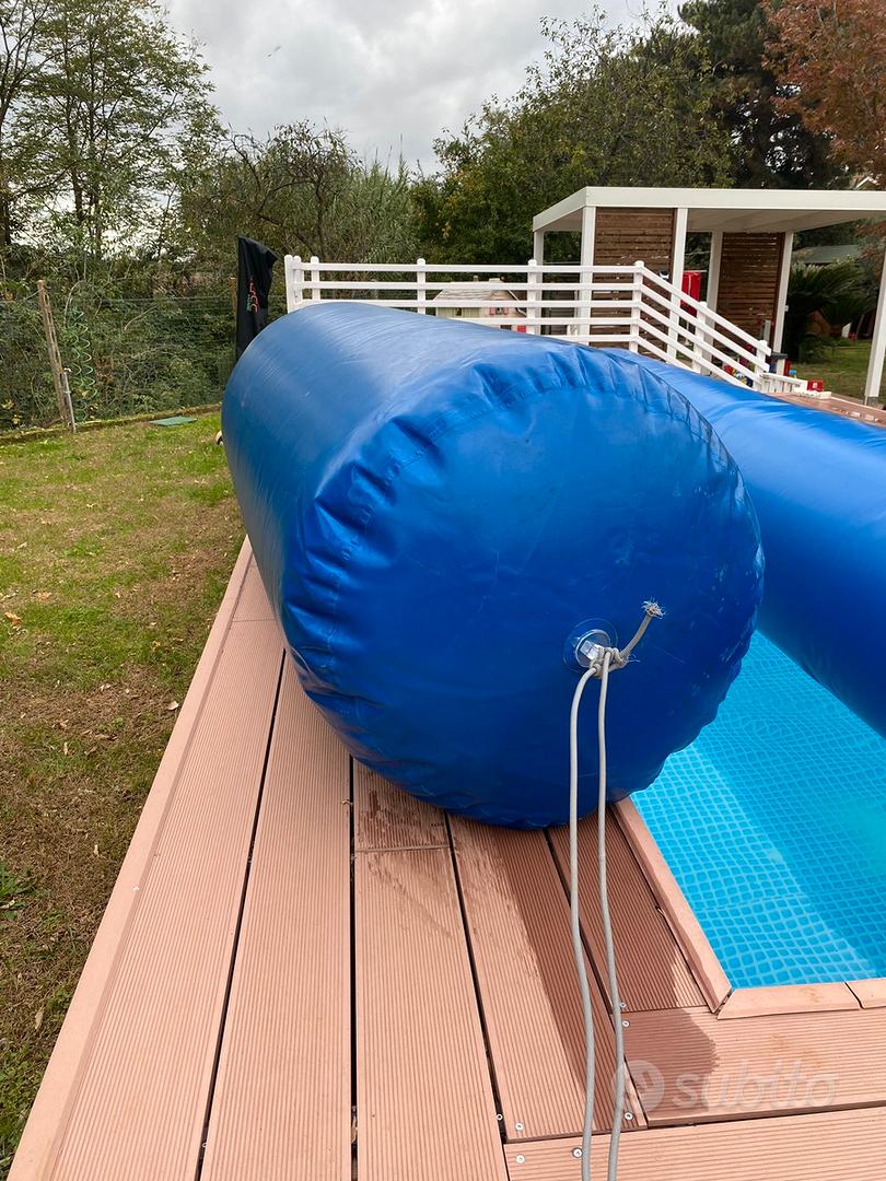 CUSCINO GONFIABILE ANTIRISTAGNO PER PISCINA - Giardino e Fai da te In  vendita a Latina