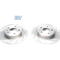 DISCHI FRENO FORATI E SCANALATI PER MG