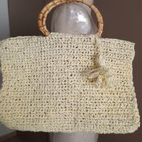 borsa estiva in raffia
