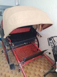 Calesse con mantice (cabriolet) anni '30/40 XX sec