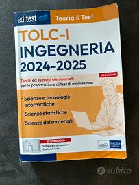 TOLC-I ingegneria 2024-2025 teoria &test
