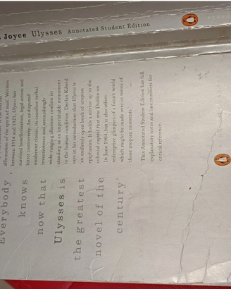 libroUlysses [Lingua inglese]: James Joyce