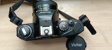 Kit Fotocamera Analogica Vivitar V2000 - NUOVA, tu