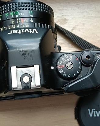 Kit Fotocamera Analogica Vivitar V2000 - NUOVA, tu
