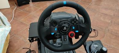 volante+pedaliera+leva cambio logitech g29 x ps4-5