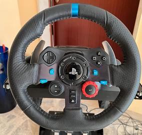 Logitech G29 + pedaliera + supporto regolabile