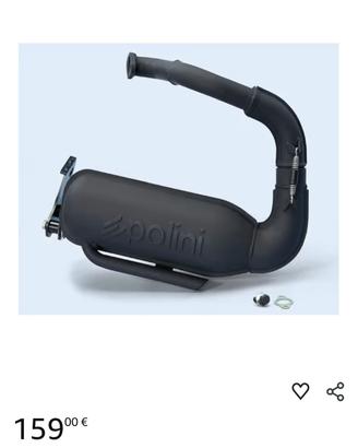 marmitta vespa 50/125 polini