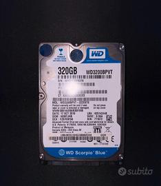 Hard Disk esterno da 320 GB