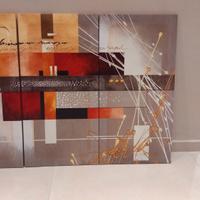 Quadro moderno a pannelli