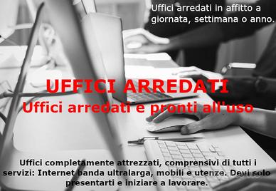 Ufficio arredato completo con sala riunioni